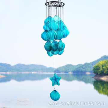 Elegant Stained Glass Wind Chimes for Outdoor Spaces